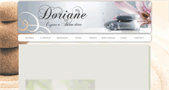 Desktop Screenshot of dorianebienetre.ch